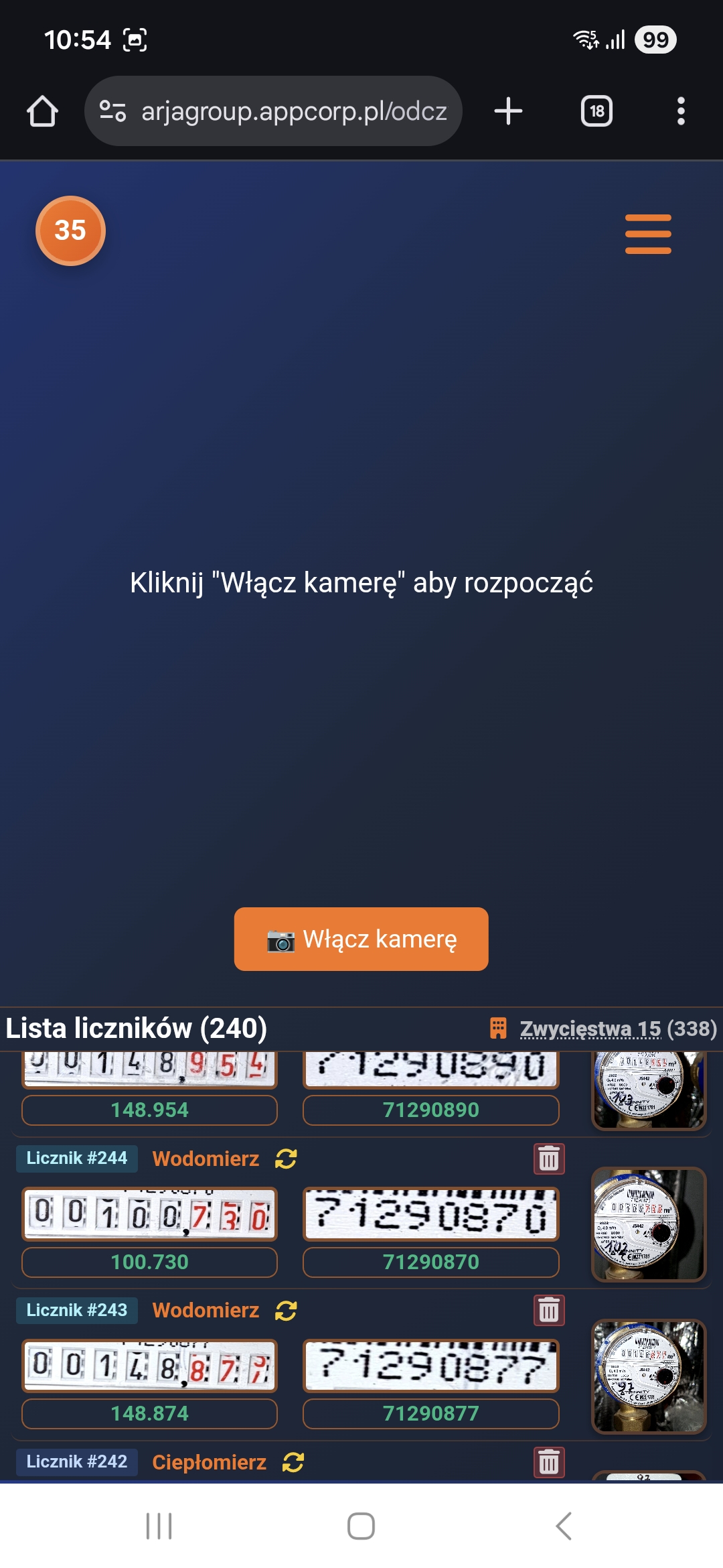 Ekran główny